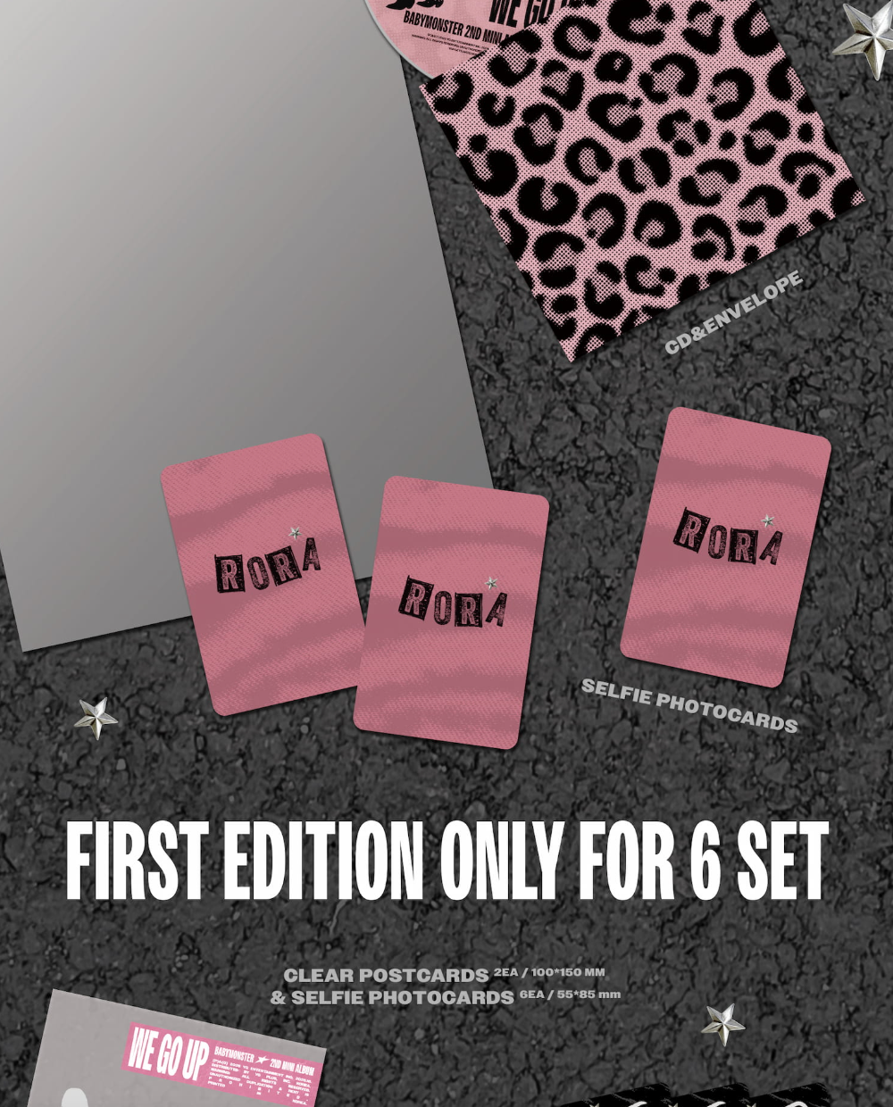[PRE ORDER] BABYMONSTER - WE GO UP (PATTERN VER)