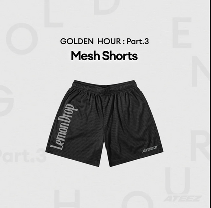 [PRE ORDER] ATEEZ - GOLDEN HOUR Part.3 - Mesh Shorts