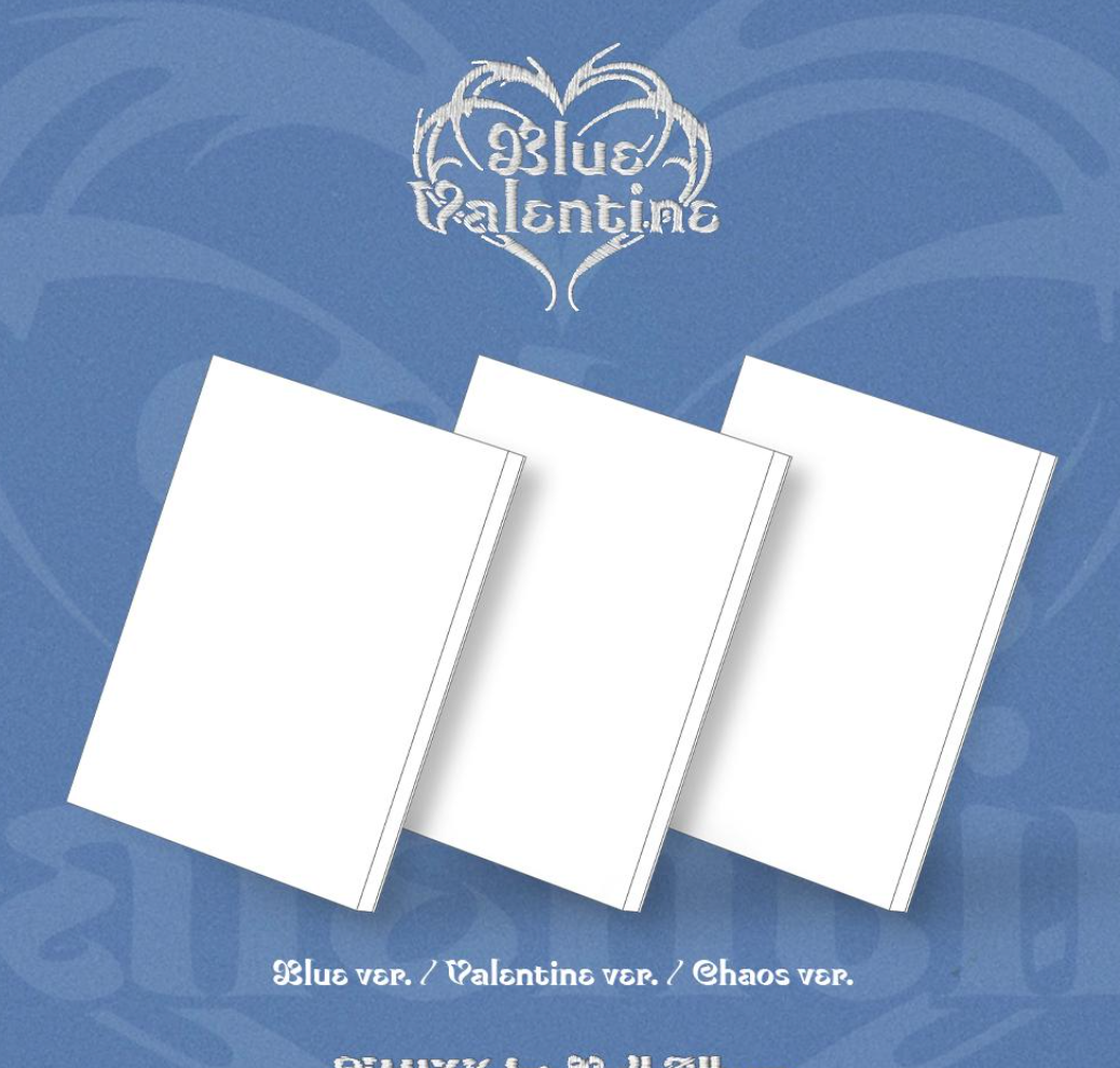 [MAKESTAR P.O.B PRE ORDER] NMIXX - BLUE VALENTINE (STANDARD VER)