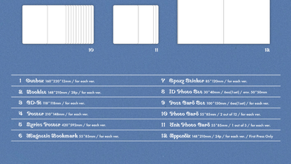 [MAKESTAR P.O.B PRE ORDER] NMIXX - BLUE VALENTINE (STANDARD VER)