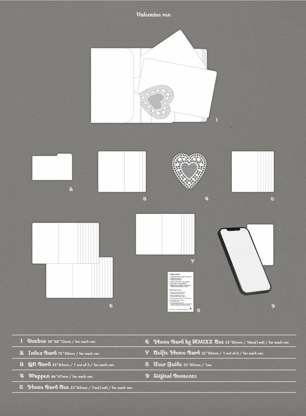 [PRE ORDER] NMIXX - BLUE VALENTINE (POCAALBUM VER)