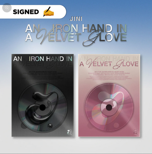 [PRE ORDER] JINI - 1st EP : An Iron Hand In A Velvet Glove (FIRMADO)
