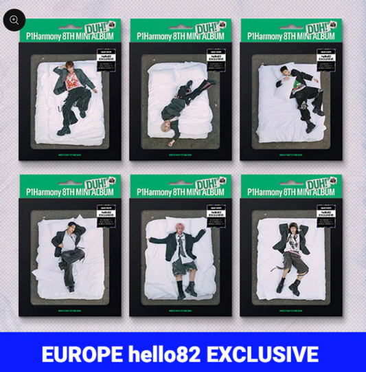 [PRE ORDER] P1Harmony - DUH! - Hello82 Exclusive (Random H ver.)
