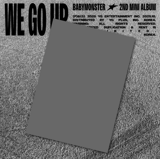 [PRE ORDER] BABYMONSTER - WE GO UP (POSTCARD VER)