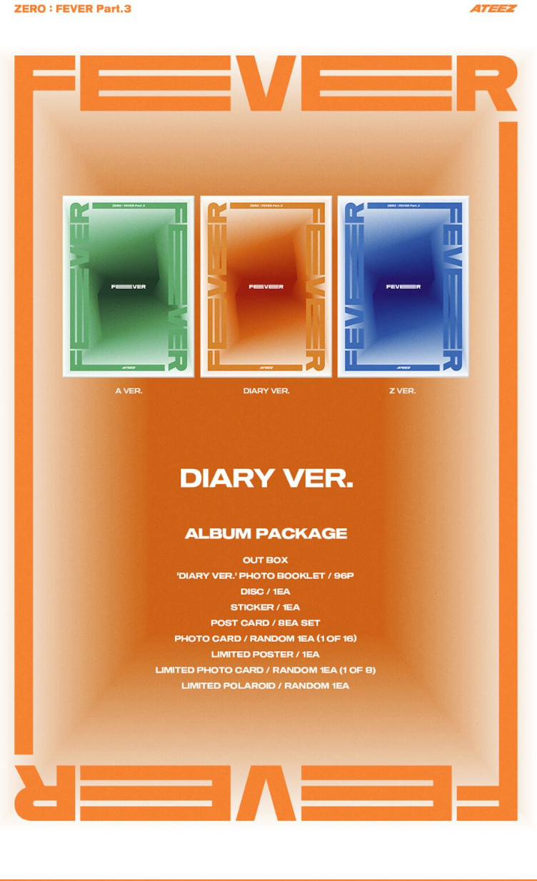 ATEEZ - ZERO: FEVER PART.3