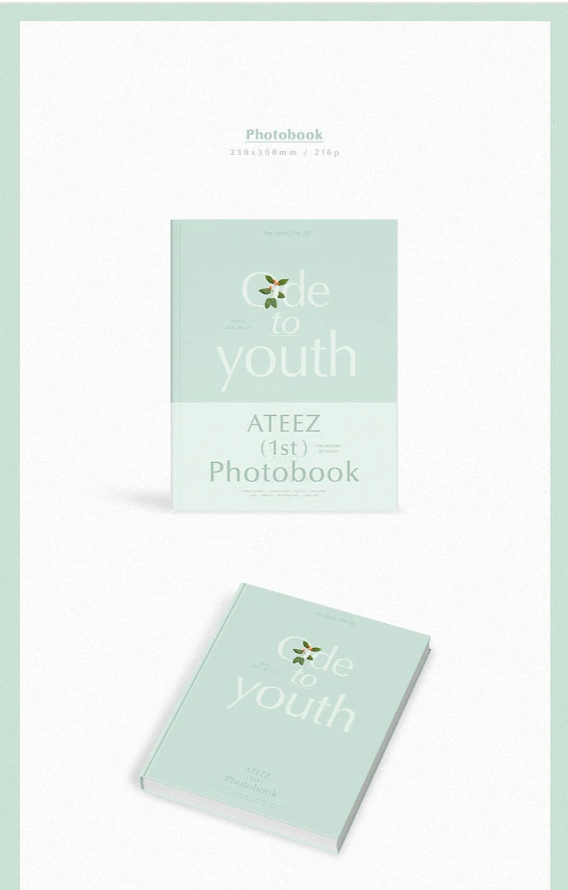 ATEEZ - ODE TO YOUTH (1ST PHOTOBOOK)
