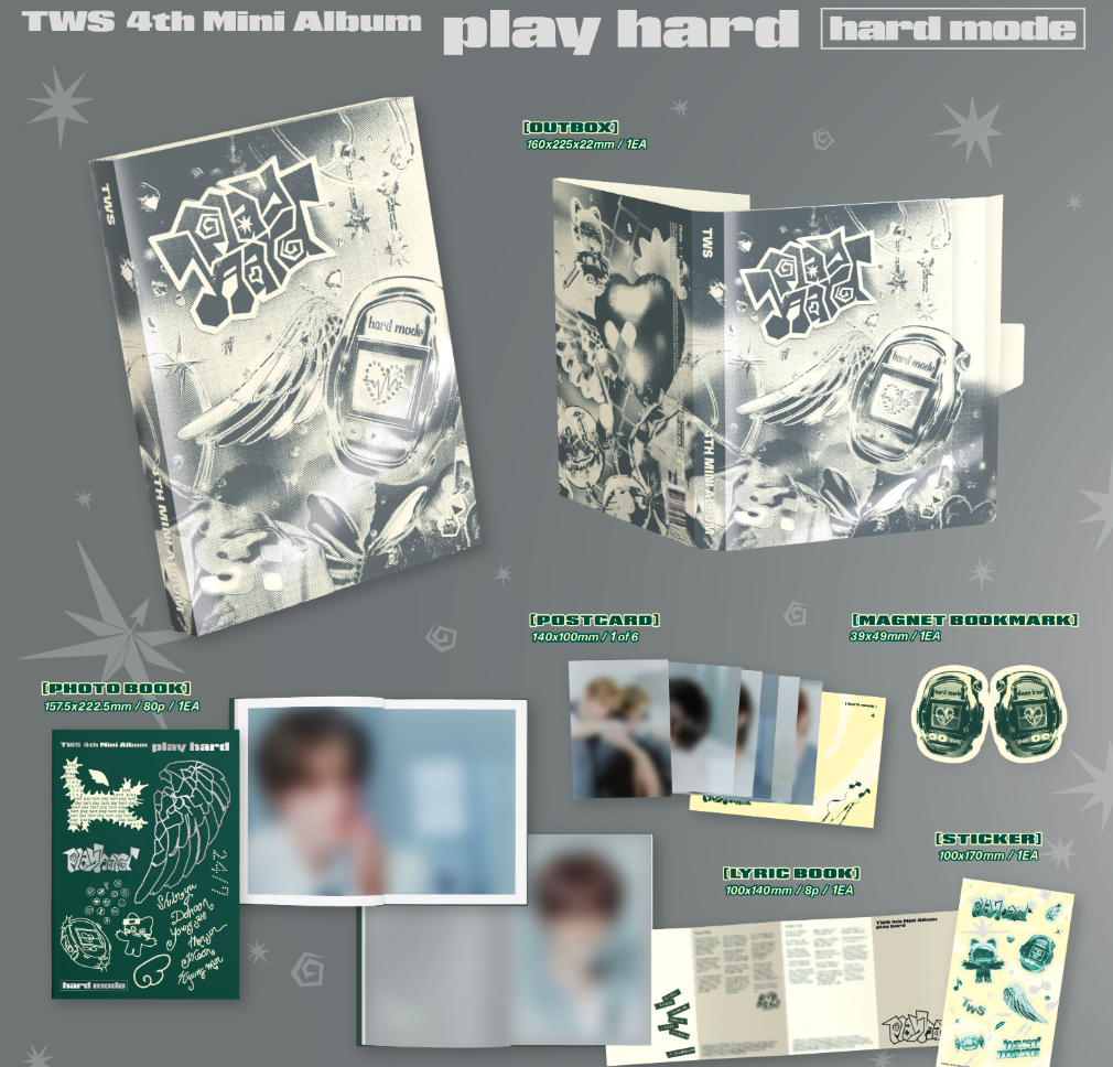 [PRE ORDER] TWS - PLAY HARD (PHOTOBOOK VER)