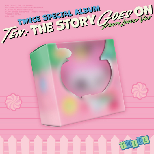 [PRE ORDER] TWICE - TEN: The Story Goes On (PARTY LOVELY VER)