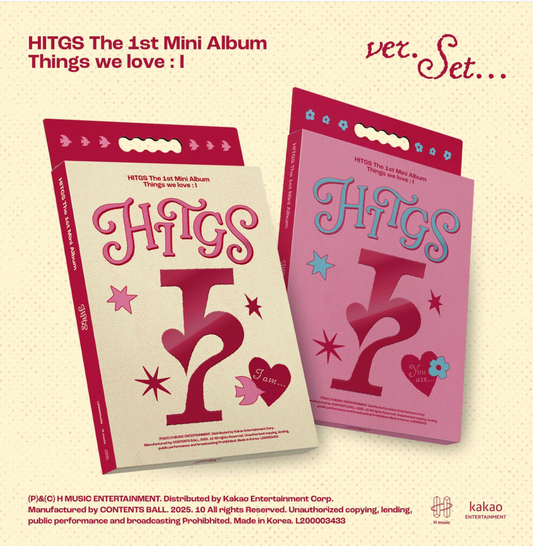 [PRE ORDER] HITGS - Things we love : I