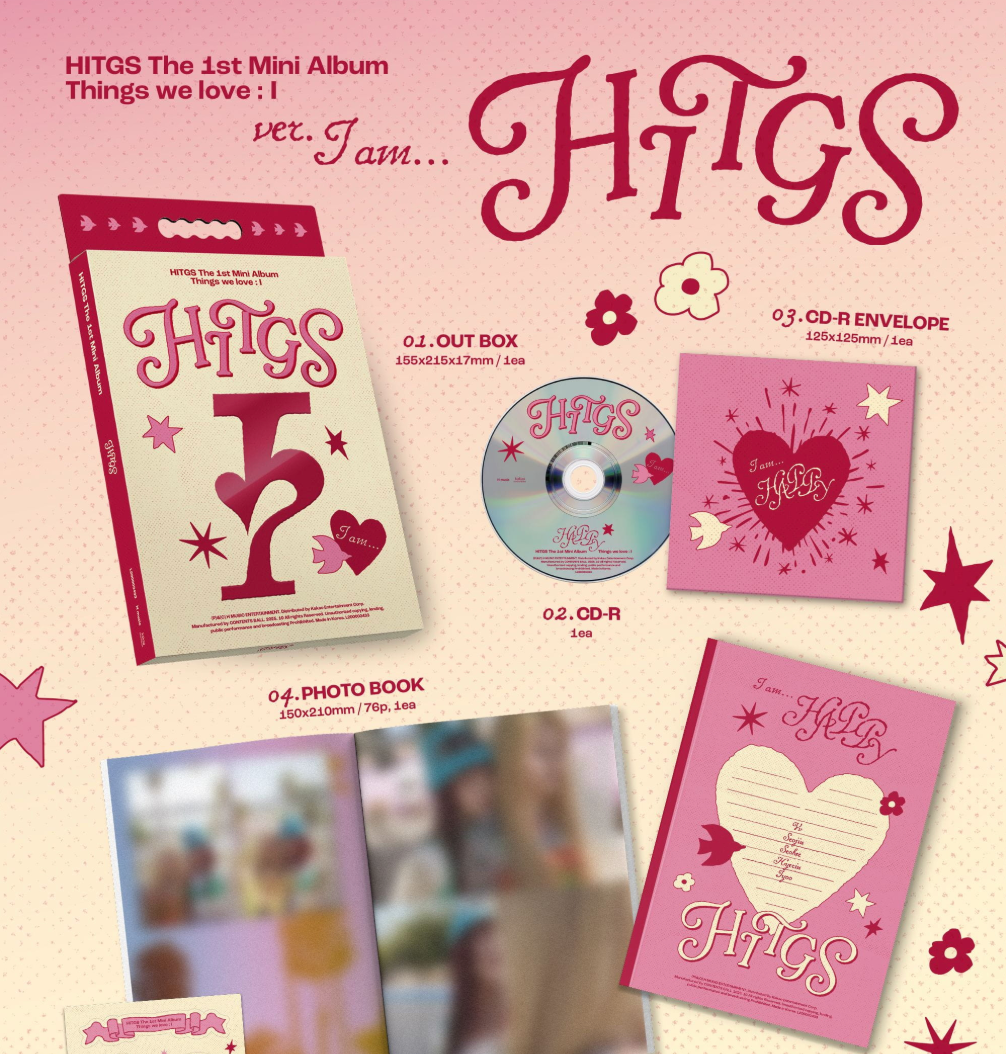 [PRE ORDER] HITGS - Things we love : I