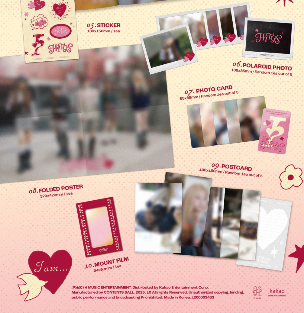 [PRE ORDER] HITGS - Things we love : I