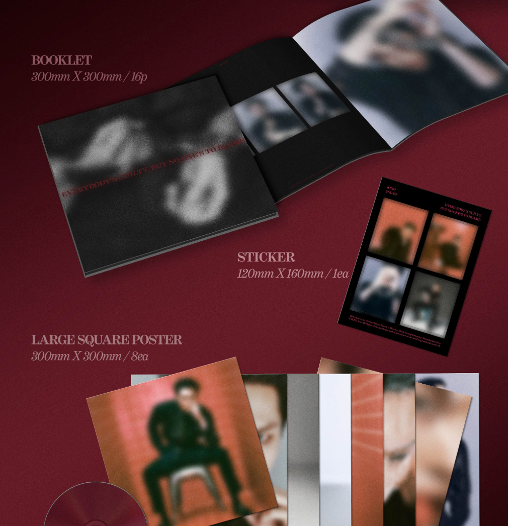 [PRE ORDER] KINO - EVERYBODY'S GUILTY, BUT NO ONE'S TO BLAME