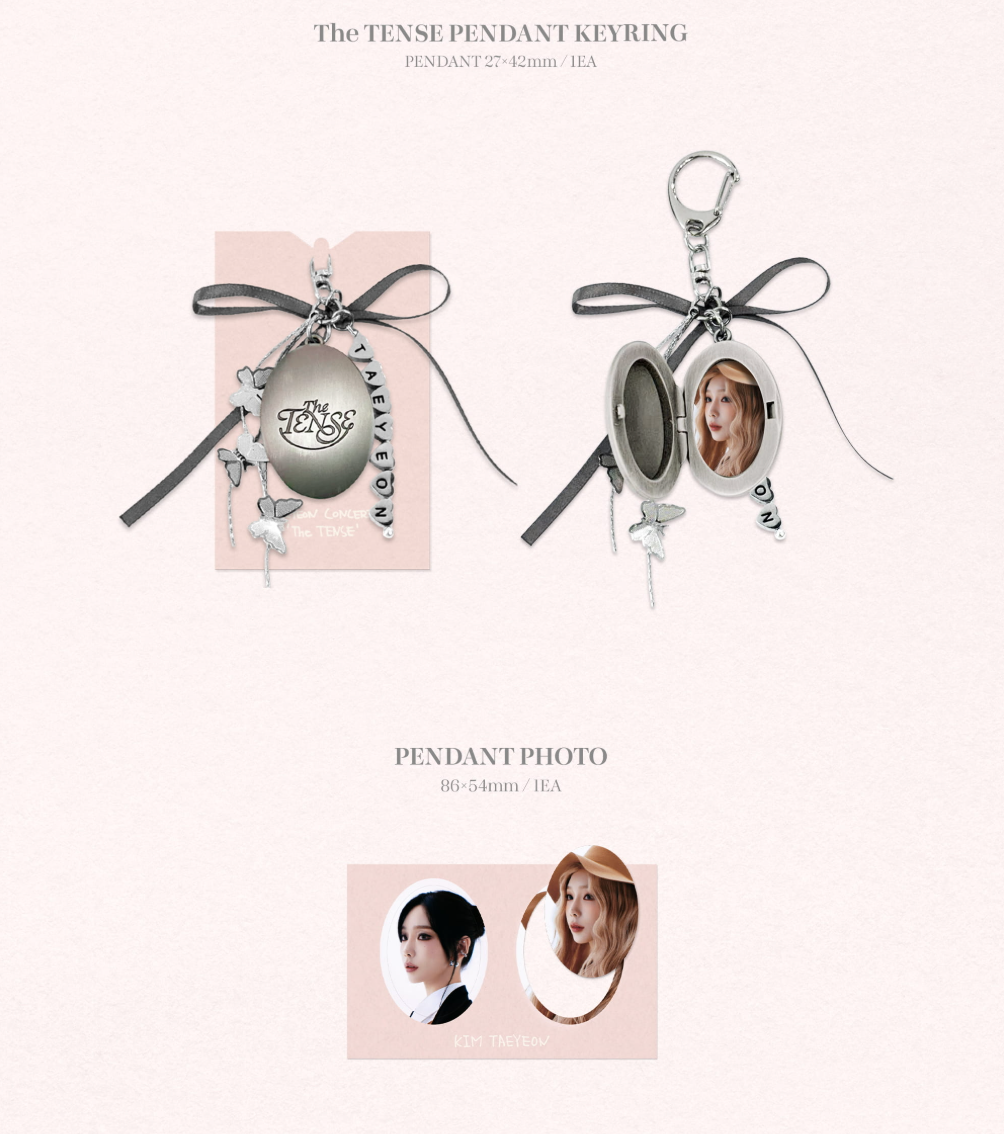 [PRE-ORDER] TAEYEON CONCERT THE TENSE MEMORY BOX DIGITAL CODE