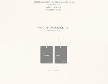 [PRE-ORDER] TAEYEON CONCERT THE TENSE MEMORY BOX BLU-RAY