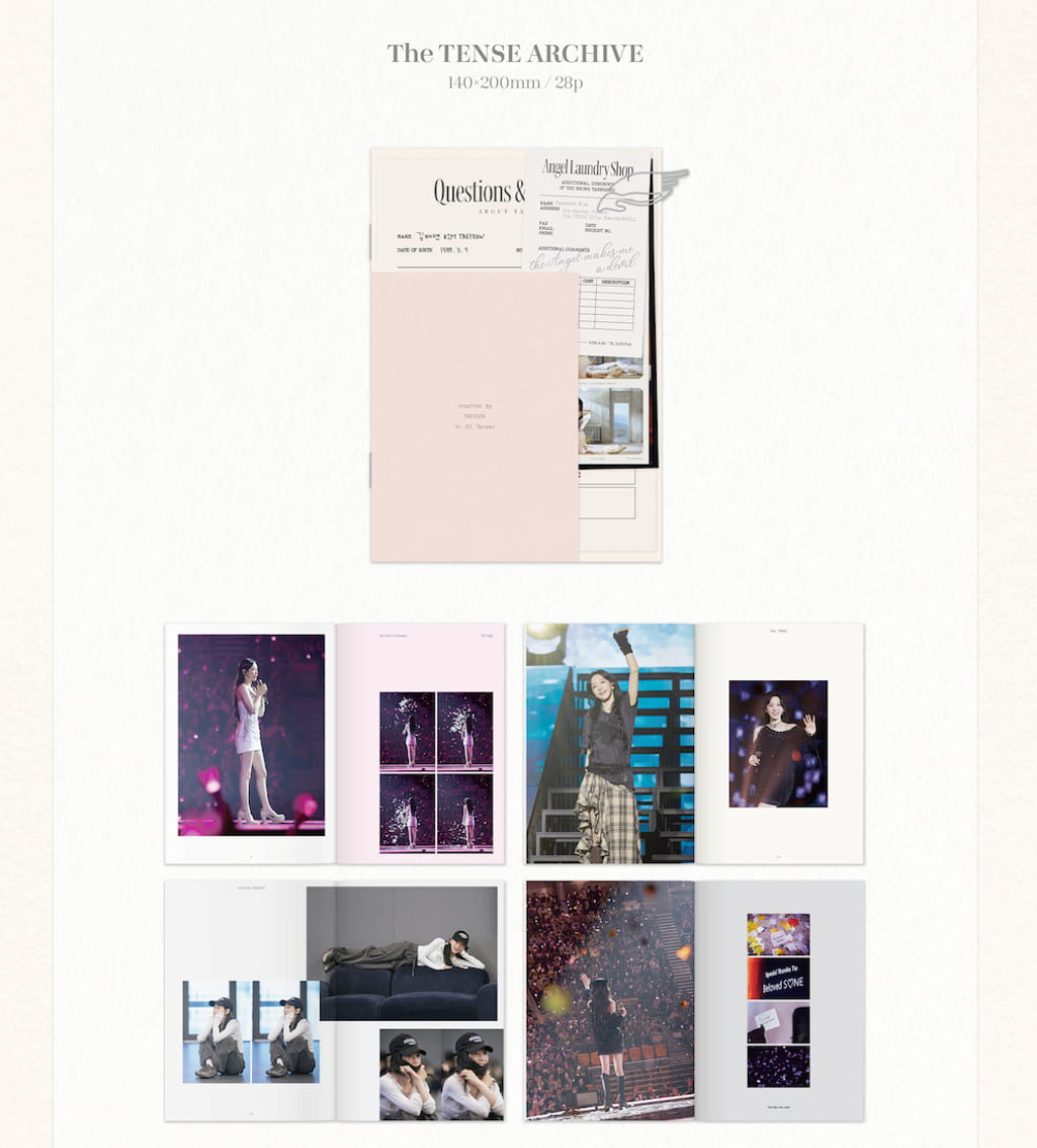 [PRE-ORDER] TAEYEON CONCERT THE TENSE MEMORY BOX BLU-RAY