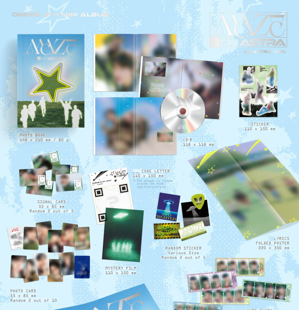 [PRE ORDER] ONEWE - MAZE : AD ASTRA] (AD ASTRA ver.)