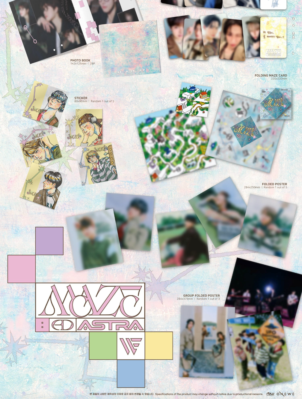 [PRE ORDER] ONEWE - MAZE : AD ASTRA] (MAZE ver.)