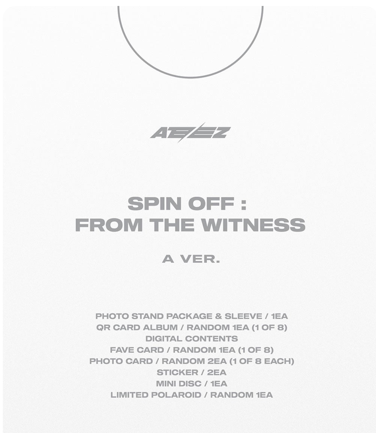 ATEEZ - SPIN OFF: FROM THE WITNESS (POCAALBUM)