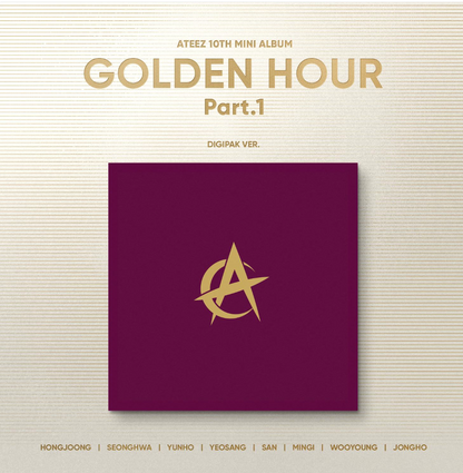 ATEEZ - GOLDEN HOUR PART.1 DIGIPACK