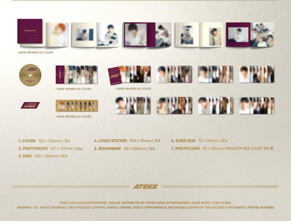 ATEEZ - GOLDEN HOUR PART.1 DIGIPACK