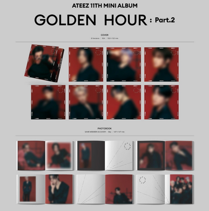 ATEEZ - GOLDEN HOUR PART.2 DIGIPACK