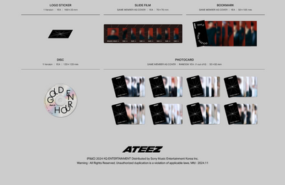 ATEEZ - GOLDEN HOUR PART.2 DIGIPACK
