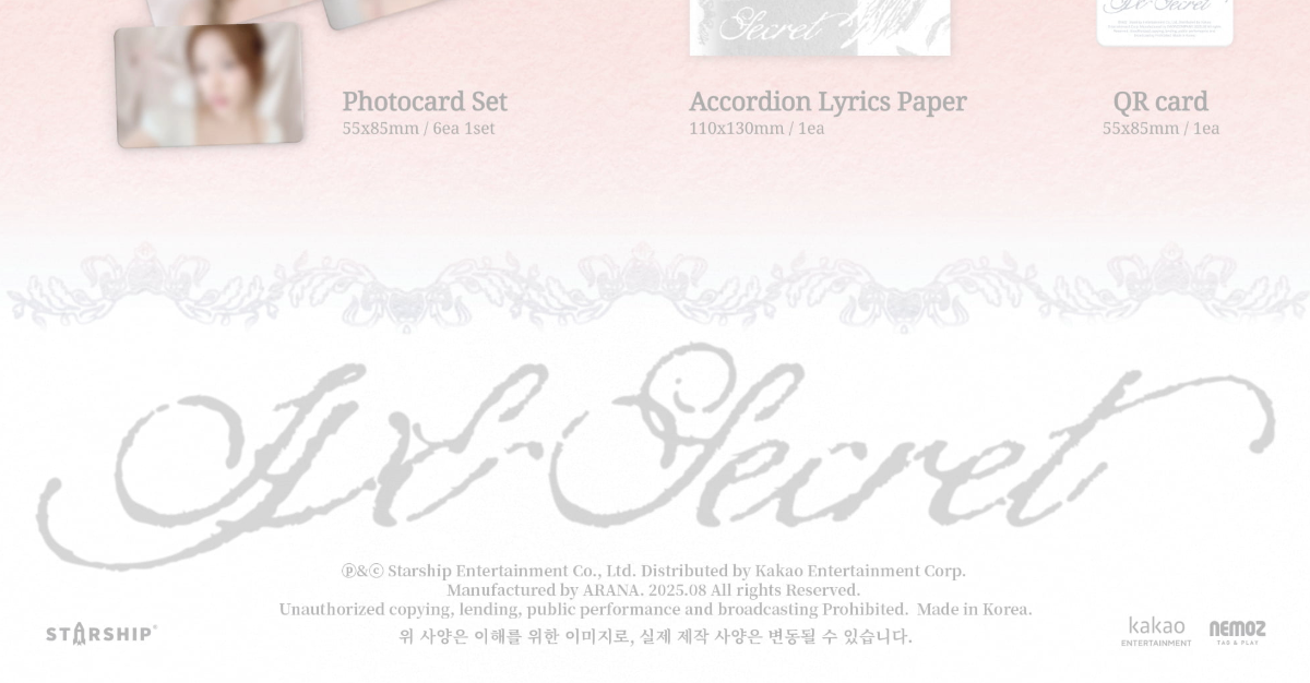 IVE - IVE SECRET (MD ver.)