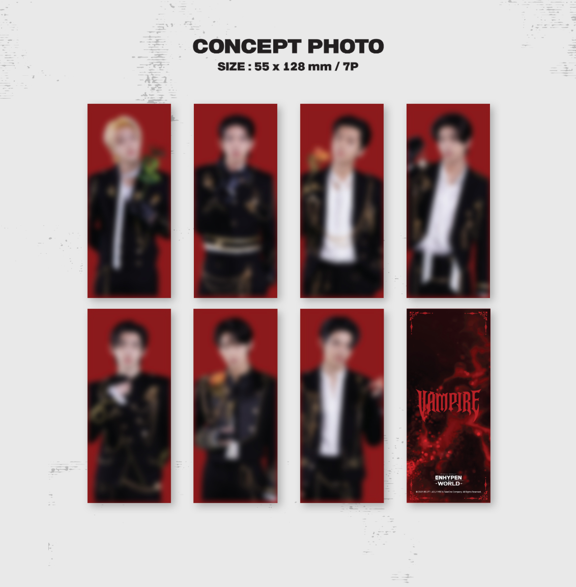 [PRE ORDER] ENHYPEN [ENHYPEN WORLD COUPON CARD COLLECTION] (VAMPIRE BASIC ver.)
