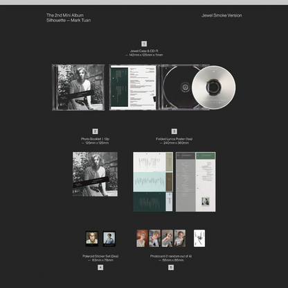 [PRE ORDER] MARK TUAN - SILHOUETTE (SMOKE JEWEL VER)
