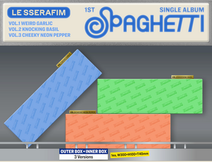 [PRE ORDER] LE SSERAFIM- SPAGHETTI