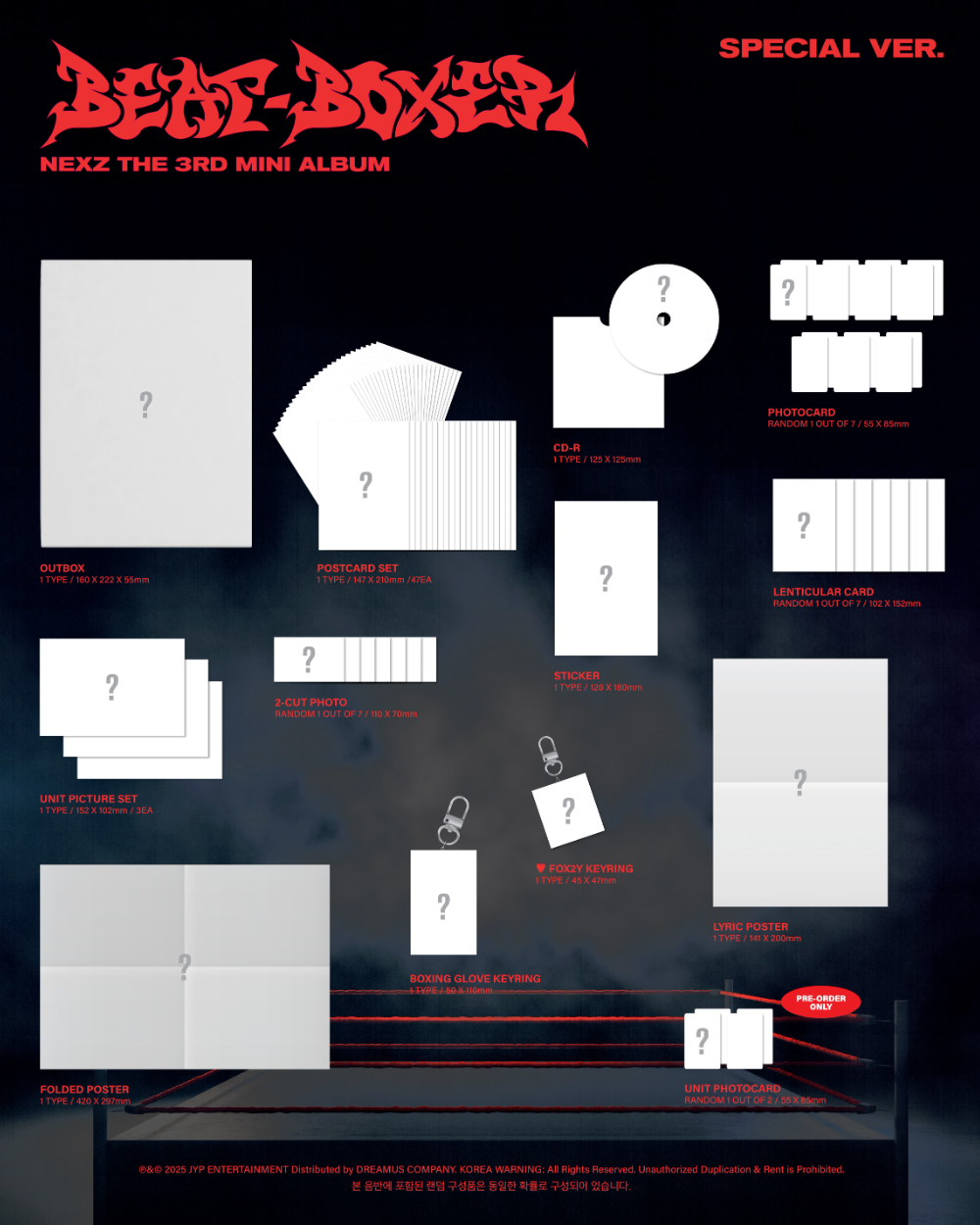 [PRE ORDER] NEXZ - BEAT-BOXER (SPECIAL VER)