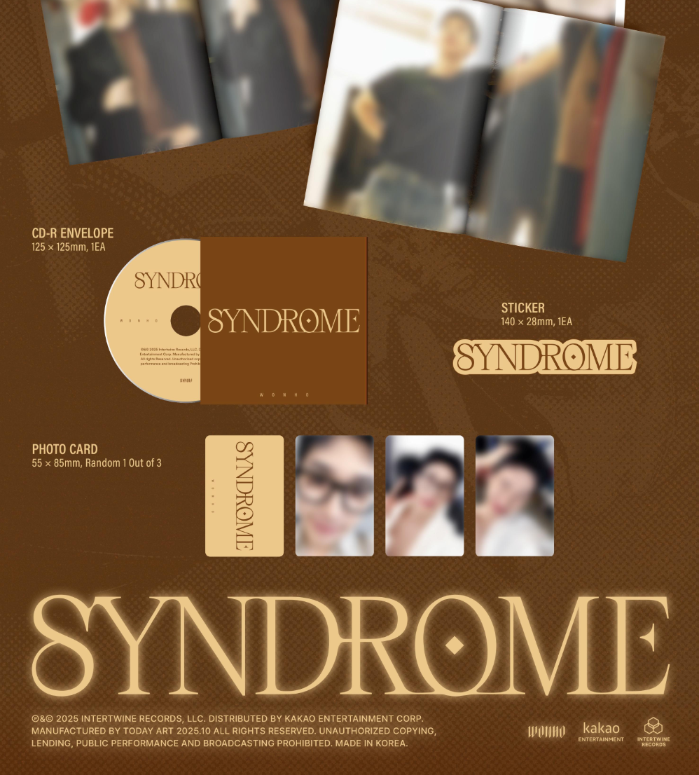 [PRE ORDER] WONHO - SYNDROME