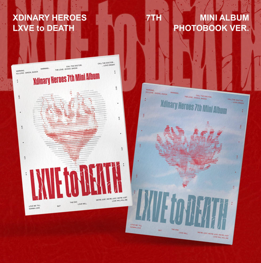 [PRE ORDER] XDINARY HEROES - LXVE to DEATH (PHOTOBOOK VER)