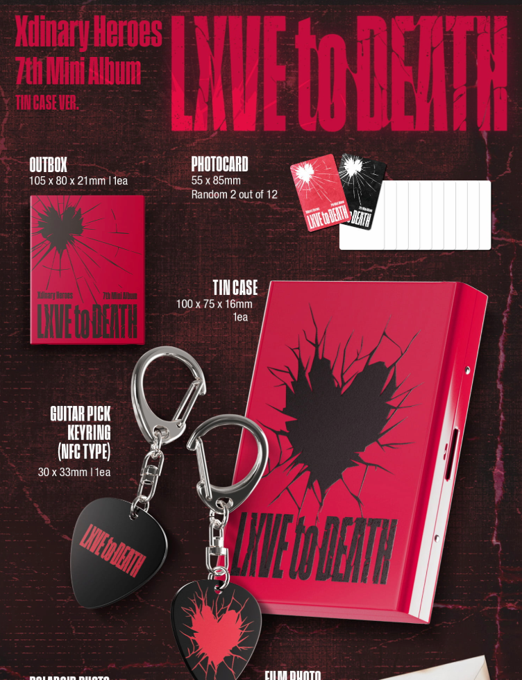 [PRE ORDER] XDINARY HEROES - LXVE to DEATH (MD VER)