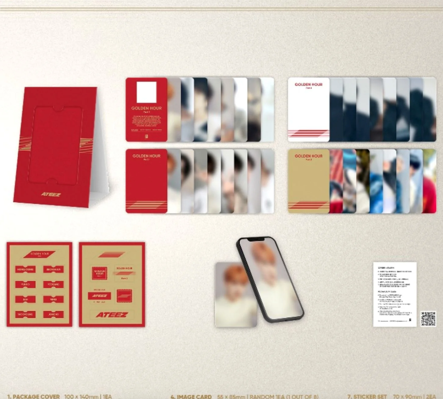 ATEEZ - GOLDEN HOUR : PART.1 (POCAALBUM)