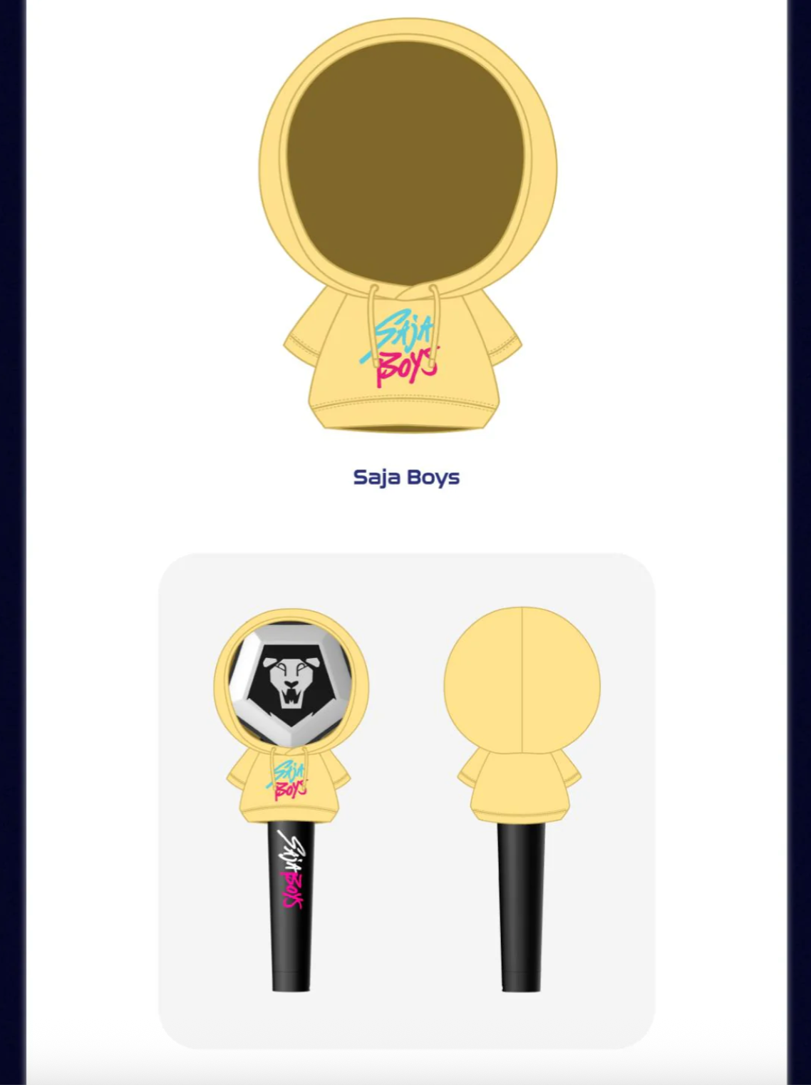 [PRE ORDER] KPOP DEMON HUNTERS - OFFICIAL LIGHTSTICK HOODIE