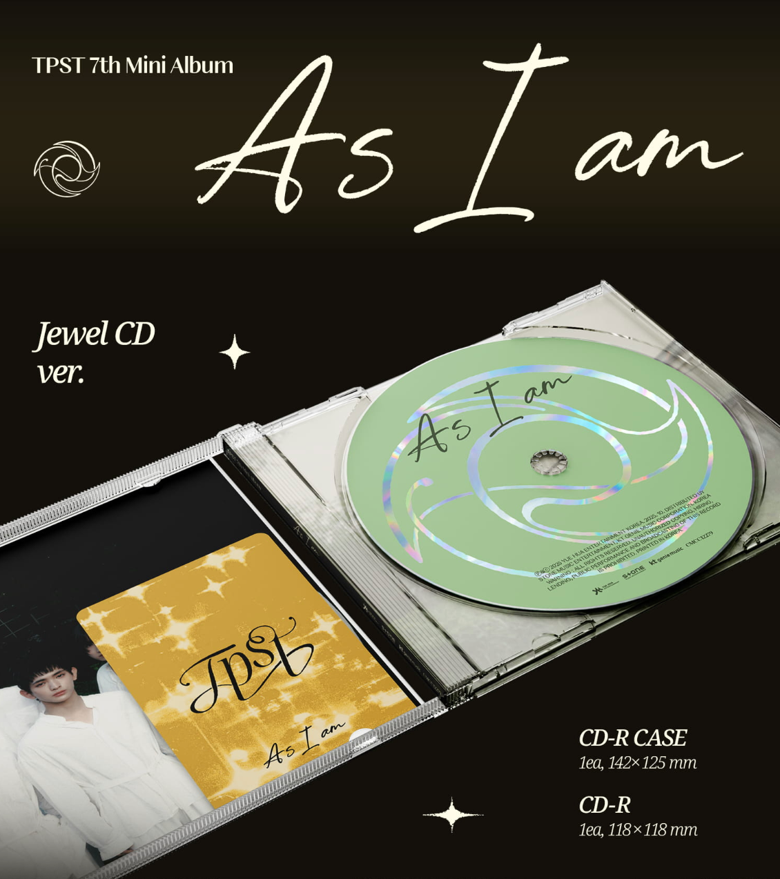 [PRE ORDER] TEMPEST - AS I AM (JEWEL VER)