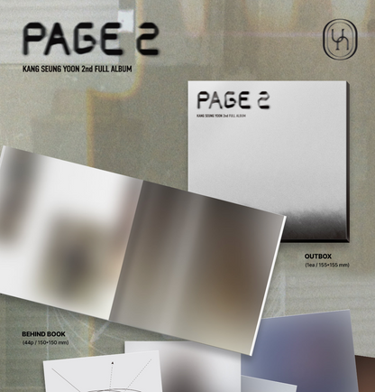 [PRE ORDER] KANG SEUNG YOON - PAGE 2 (BEHIND VER)