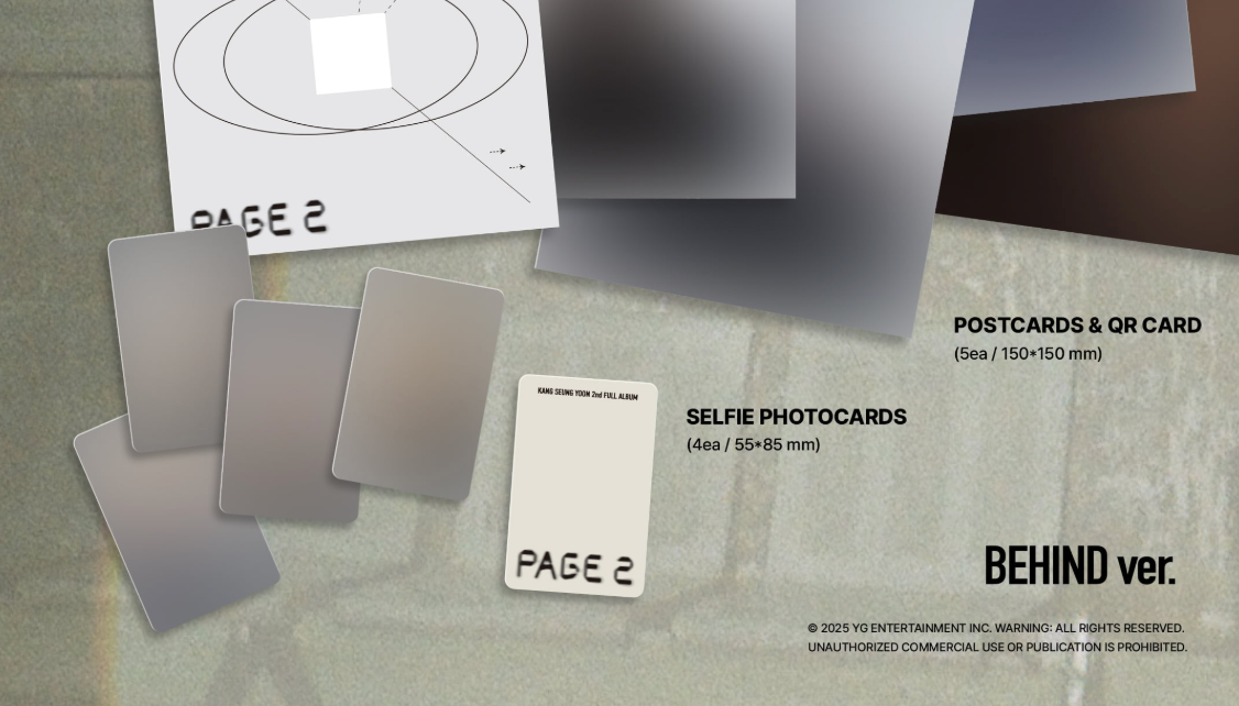 [PRE ORDER] KANG SEUNG YOON - PAGE 2 (BEHIND VER)