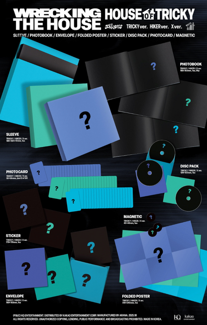 [PRE ORDER] XIKERS - HOUSE OF TRICKY : WRECKING THE HOUSE