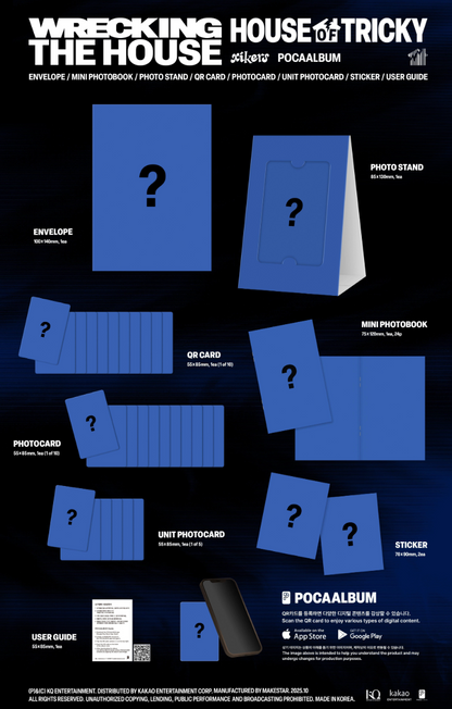 [PRE ORDER] XIKERS - HOUSE OF TRICKY : WRECKING THE HOUSE (POCAALBUM)