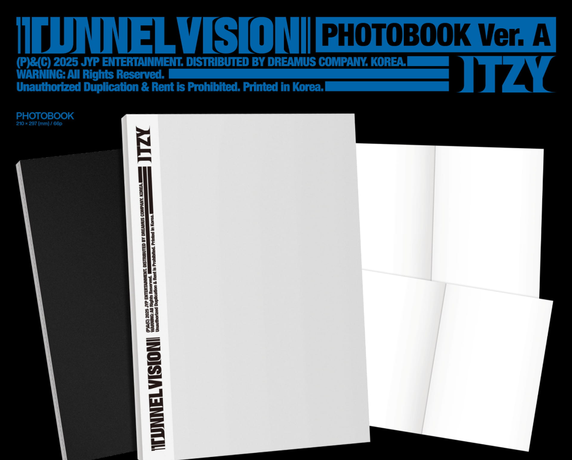 [PRE ORDER] ITZY - TUNNEL VISION (PHOTOBOOK)