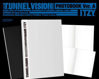 [PRE ORDER] ITZY - TUNNEL VISION (PHOTOBOOK)