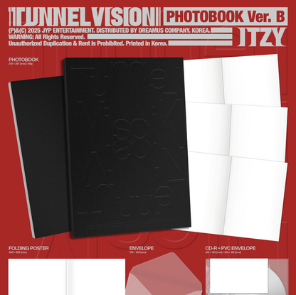 [PRE ORDER] ITZY - TUNNEL VISION (PHOTOBOOK)