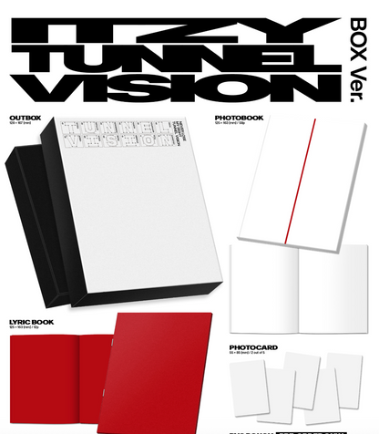 [PRE ORDER] ITZY - TUNNEL VISION (BOX VER)