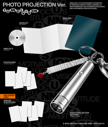 [PRE ORDER] ITZY - TUNNEL VISION (PHOTO PROJECTION VER)