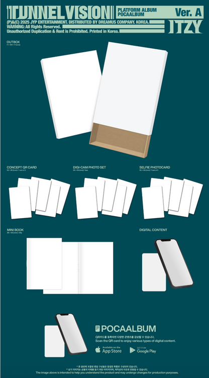 [PRE ORDER] ITZY - TUNNEL VISION (POCAALBUM)
