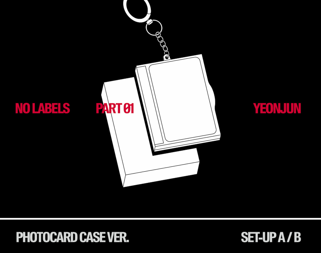 [PRE ORDER] YEONJUN - NO LABELS: PART.01 (PHOTOCARD CASE VER)