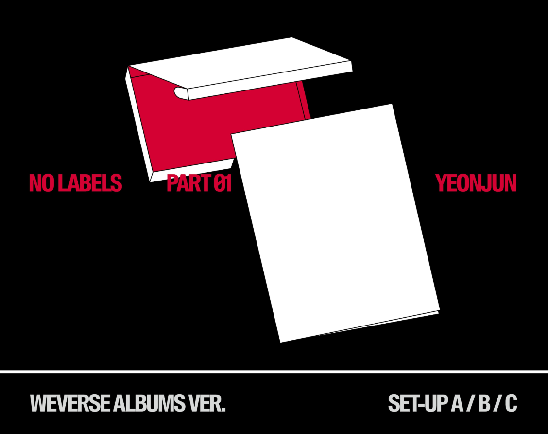 [PRE ORDER P.O.B MAKESTAR] YEONJUN - NO LABELS: PART.01 (WEVERSE ALBUM)