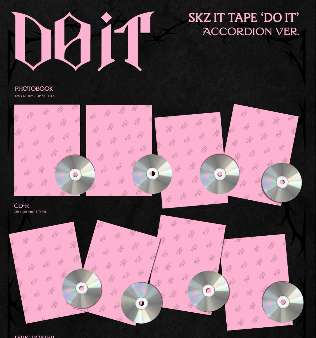 [PRE ORDER] STRAY KIDS - DO IT (ACCORDION VER)